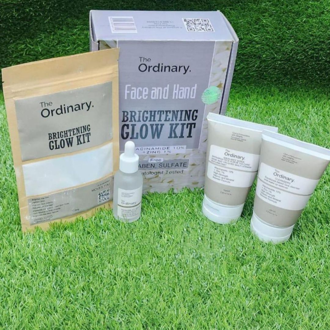 Brightening Glow Kit - Pack Of 4 Free Delivery