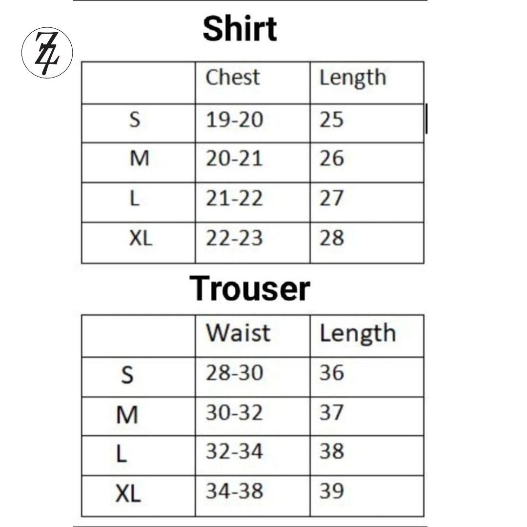 Men's Printed Polyester Track Suit - 2 Pcs Comfortable Activewear Free Delivery