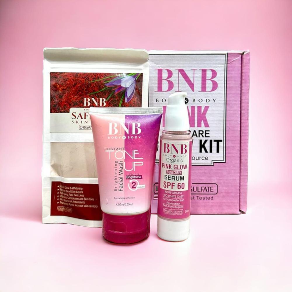 Pink Skin Care Glow Facial Kit Free Delivery