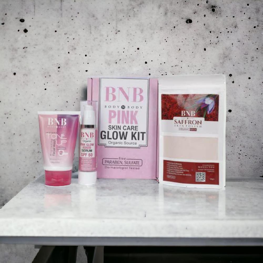 Pink Skin Care Glow Facial Kit Free Delivery