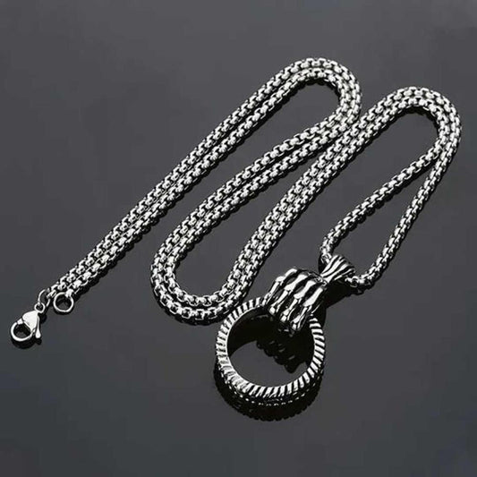 Elegant Ring Shaped Pendant Free Delivery