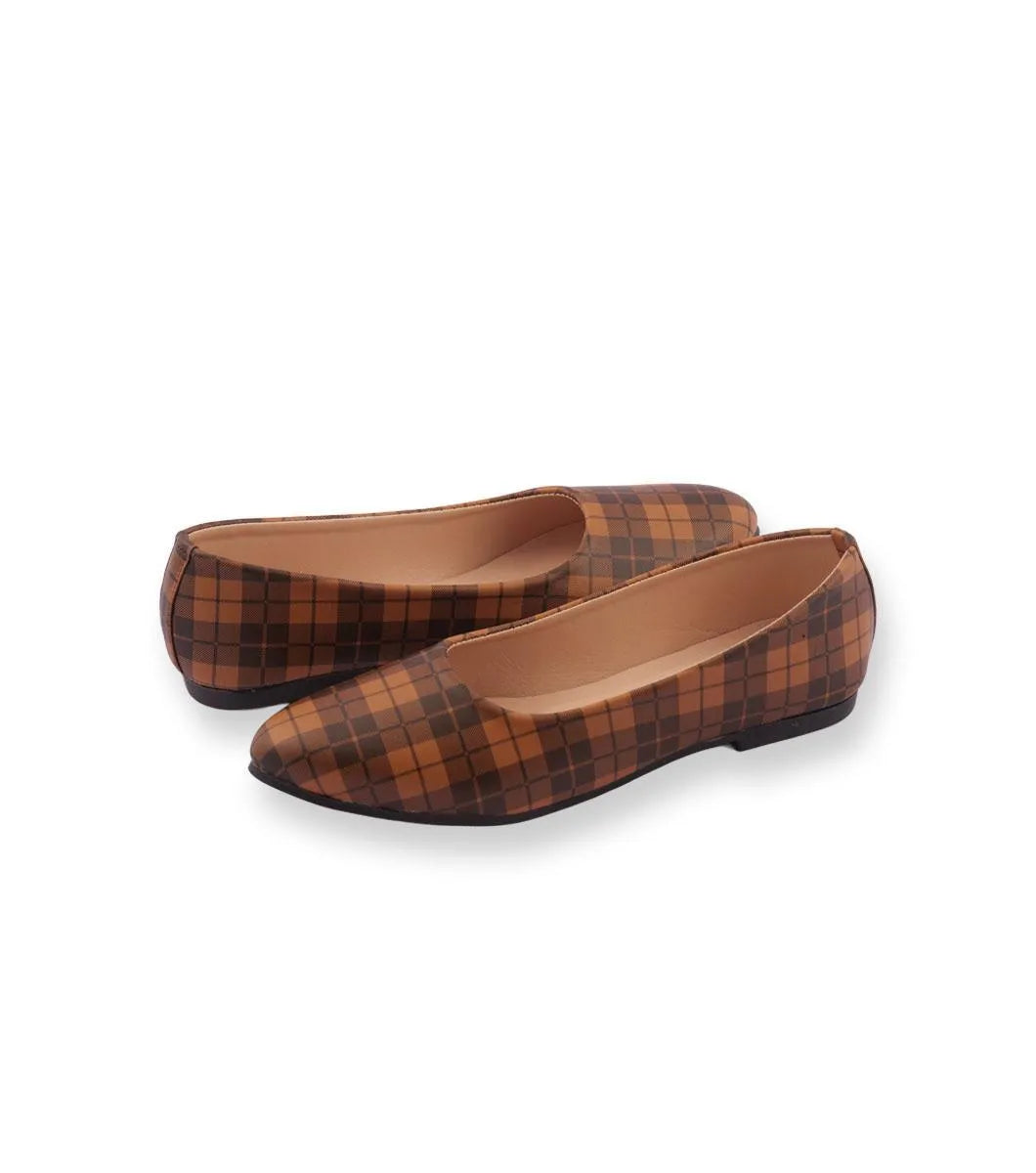 Sleek Soul  Dark Brown Printed