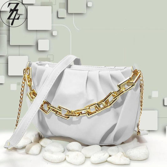 Women's Plain Saddle Crossbody Bag Free Delivery