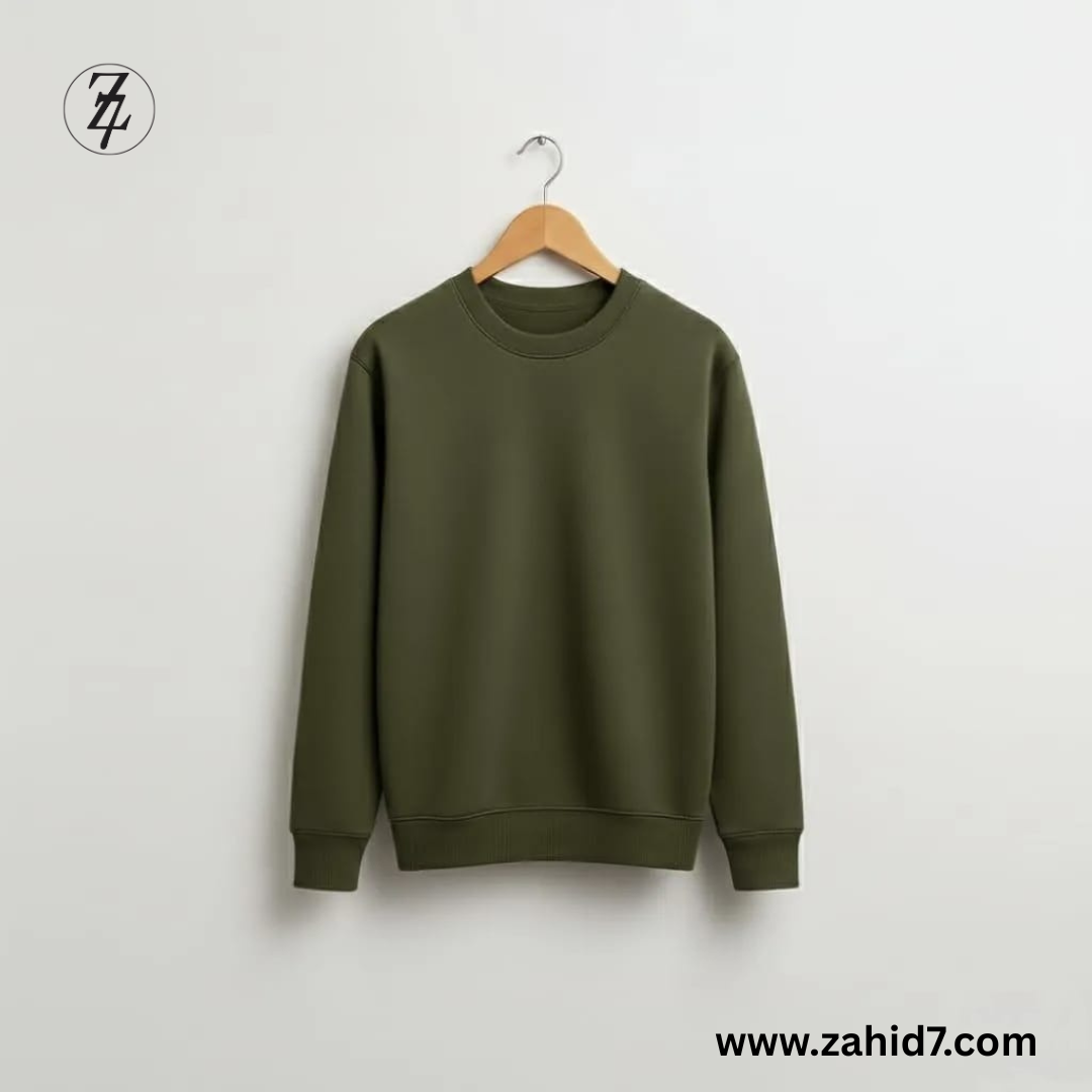 Bundle of 3 Decent Plain Sweatshirts for Men Free Delivery