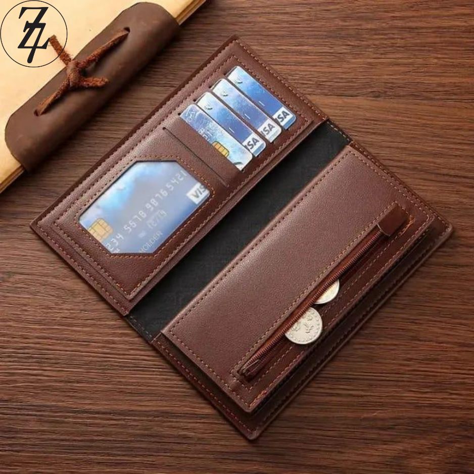 Men's Long  Leather Wallet