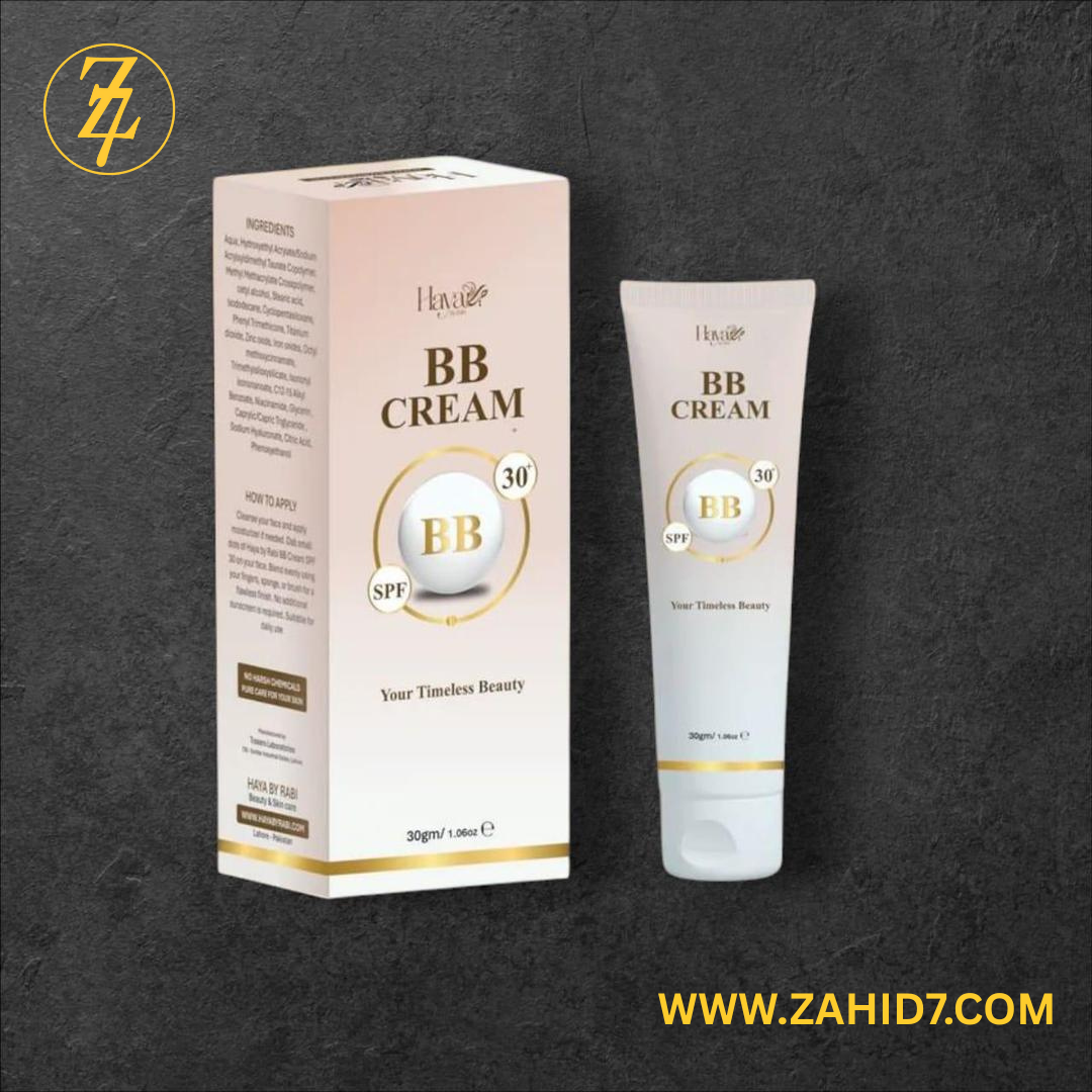 Glowy BB Cream - 24 Hours Full Coverage with Dark Spots & Acne Coverage - 1 Pcs Free Delivery