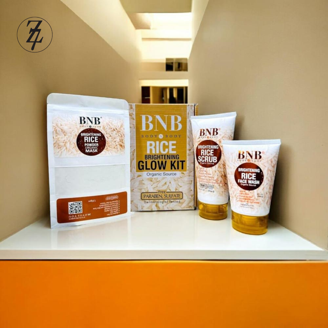 Rice Whitening And Glowing Facial Kit Free Delivery